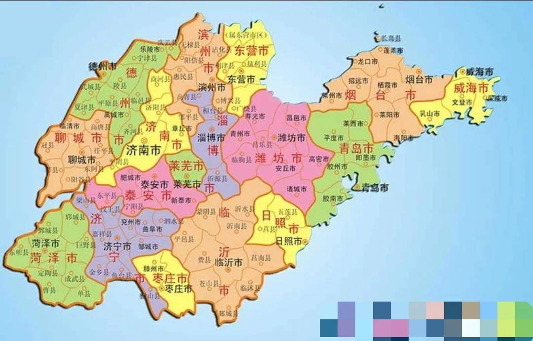 山东省137个县 山东省有哪些市