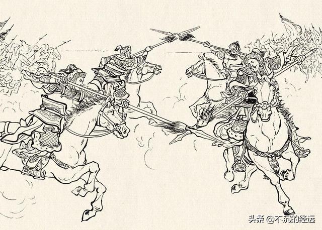 大战太史慈被关羽夸奖的五子良将,智勇双全的张辽武艺到底如何?