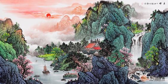 这6款客厅挂画真是超大气 客厅应挂什么画