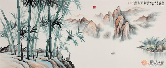 这6款客厅挂画真是超大气 客厅应挂什么画