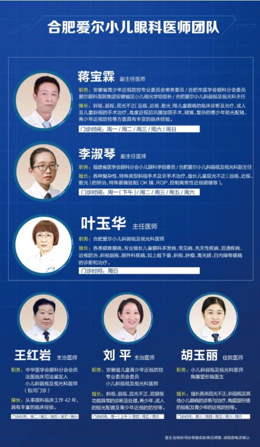 父母没有近视孩子就不会近视吗?合肥爱尔专家来解答