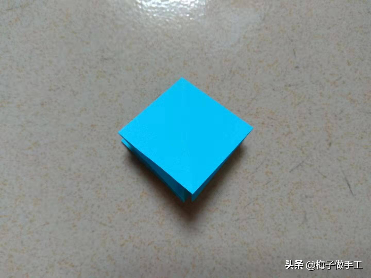 用一张纸折简单花篮 花篮的折法