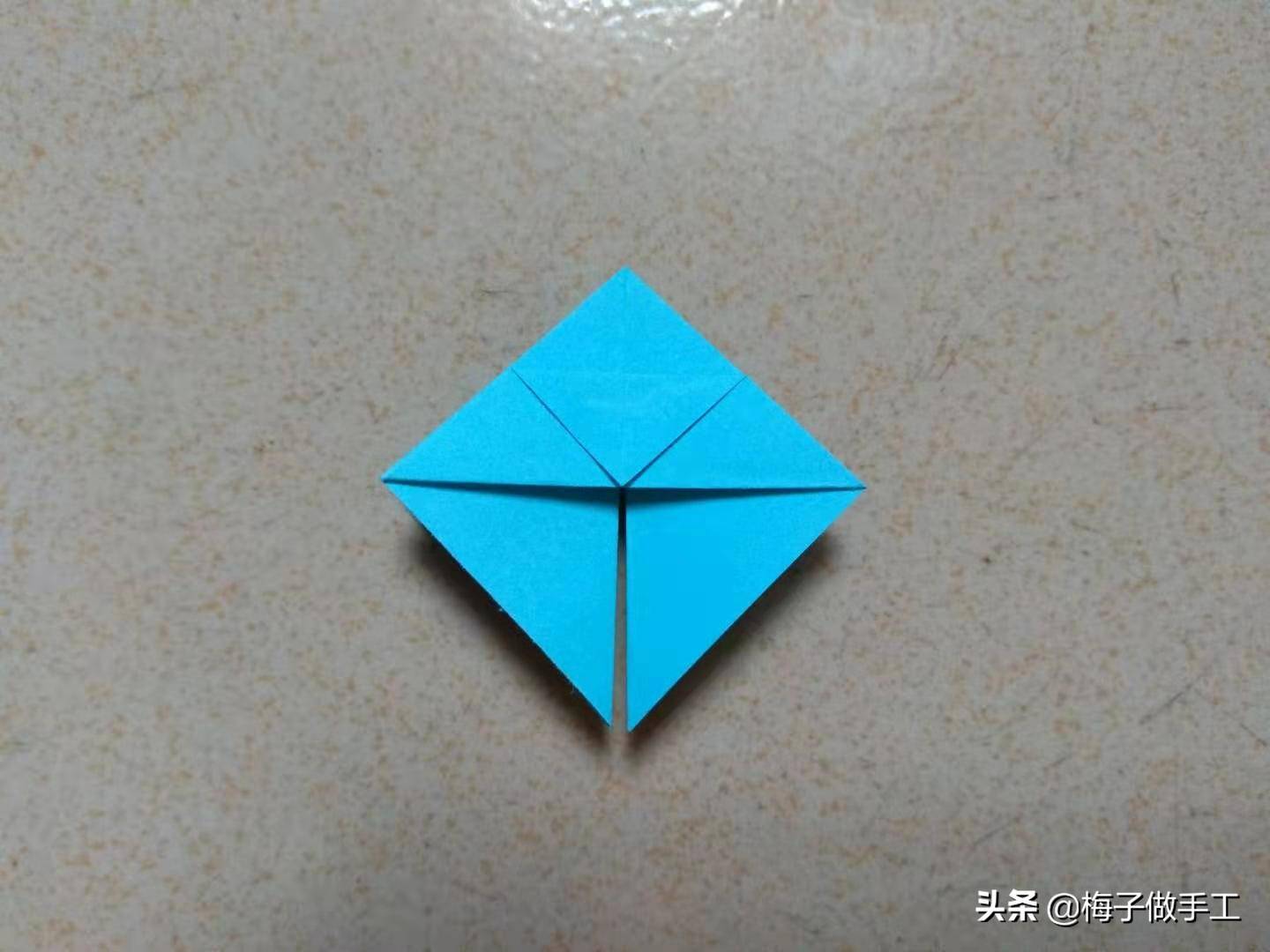 用一张纸折简单花篮 花篮的折法