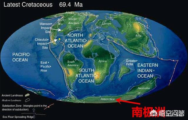 请问:南极洲陆地是怎样形成的?