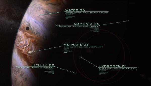 木星的两极为什么是蓝色的?