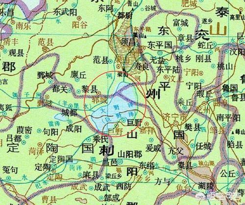 菏泽为什么叫“菏泽”？古代的时候是河流形成的一片大沼泽地吗？