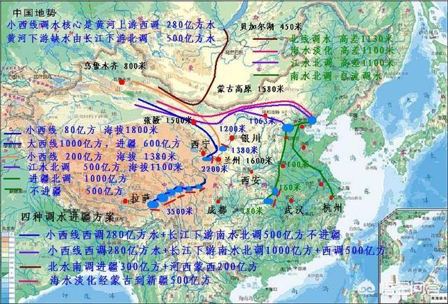 为什么不调黄河水到河西走廊、新疆等缺水地区?