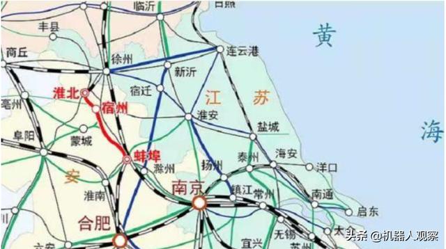 京沪高铁二线为什么选择走苏北而不是安徽?