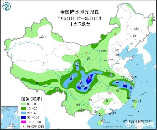 几天内强降雨范围超10个省，一直没台风形成，为何降雨量很大？