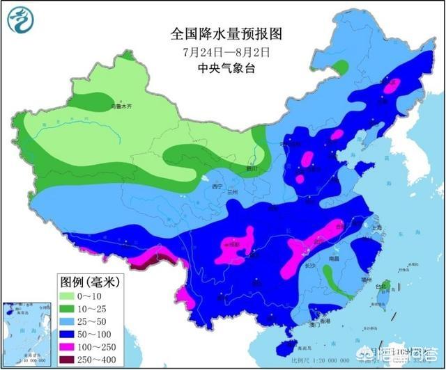 几天内强降雨范围超10个省，一直没台风形成，为何降雨量很大？
