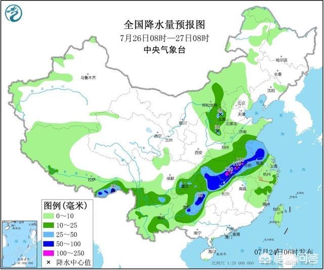几天内强降雨范围超10个省，一直没台风形成，为何降雨量很大？