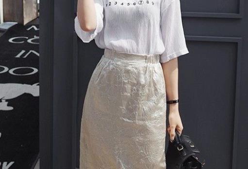 夏日T恤怎么搭配?T恤搭配热裤短裙中长裙吊带美美哒