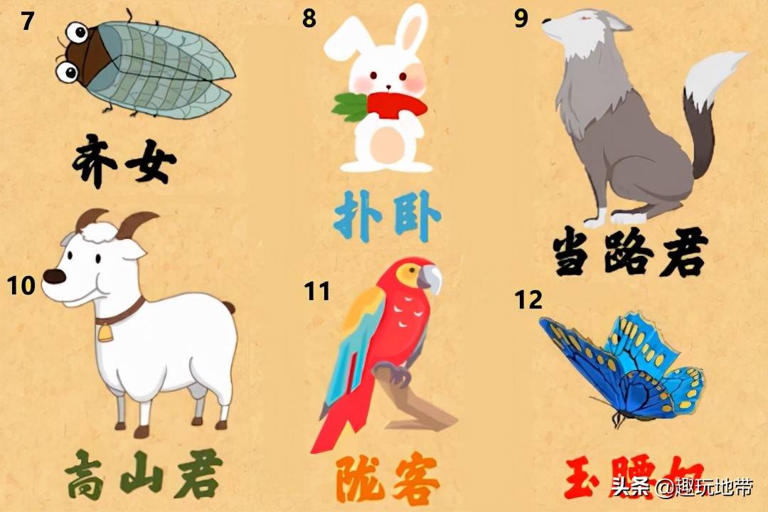 100种生物名称 生物有哪些