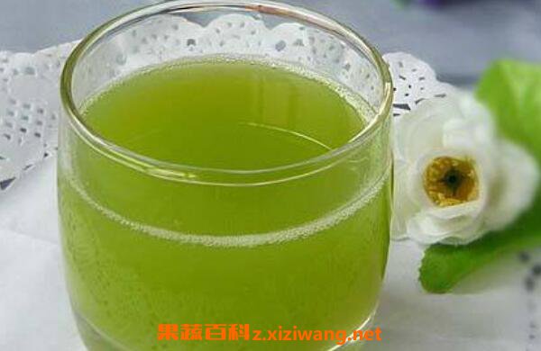 黄瓜汁的功效与作用 黄瓜汁的常见做法