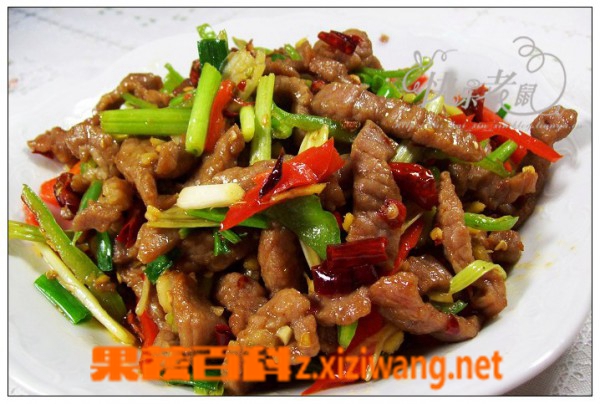 芹菜炒牛肉制作步骤教程