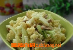 花菜怎么做好吃 花菜炒肉片吃法步骤