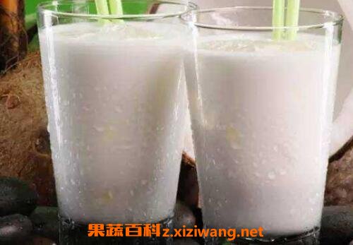 椰子汁的功效与作用 喝椰子汁的好处