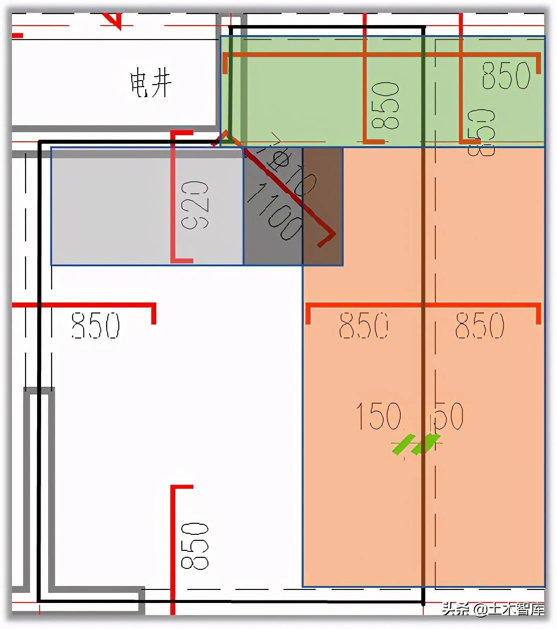 板的钢筋图怎么看 建筑钢筋图纸怎么看