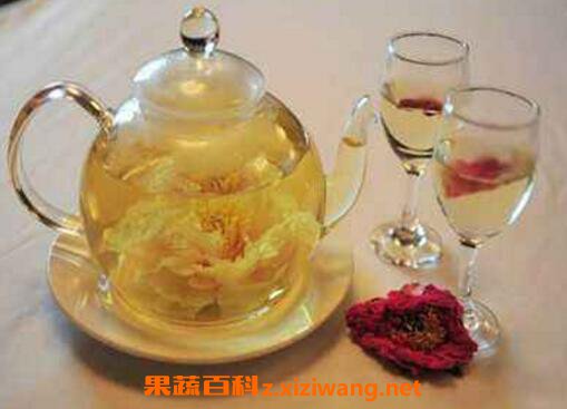 牡丹花茶的功效与作用及禁忌
