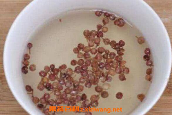 花椒水洗脸的作用与功效