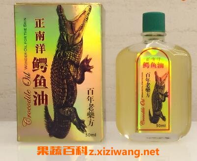 正鳄鱼油的功效与作用
