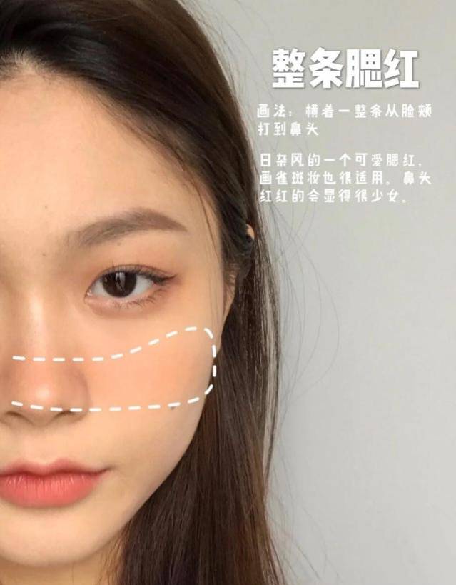 打腮红和不打腮红的区别 腮红怎么打