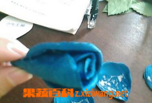 玫瑰花的折法图解