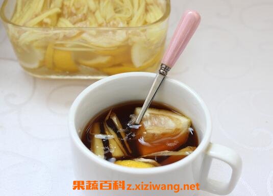 自制蜂蜜姜的材料和步骤教程