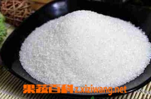 白砂糖的功效与作用
