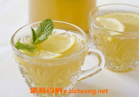 柠檬蜂蜜水的功效与作用