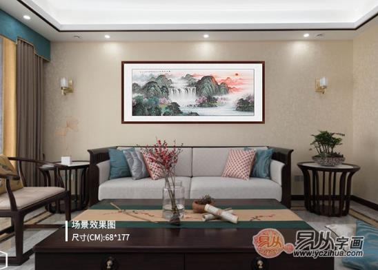 客厅挂什么画好?客厅挂画给予舒适的家一种风格