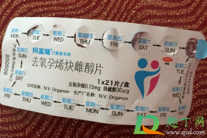 妈富隆一吃就可以避孕吗