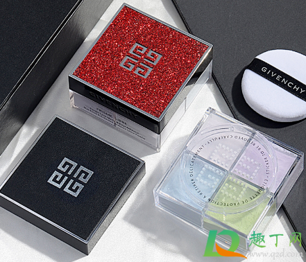 纪梵希散粉黑色盖子没有银边是真的吗