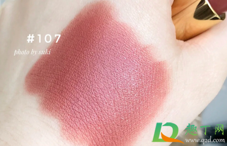 Chanel2020圣诞新色唇膏107什么颜色