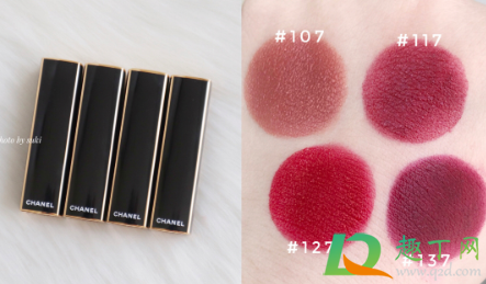 Chanel2020圣诞新色唇膏107什么颜色