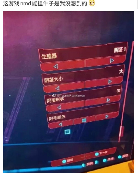 赛博朋克2077牛子表情包搞笑版