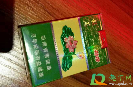 钻石荷花烟嘴中的绿线是啥