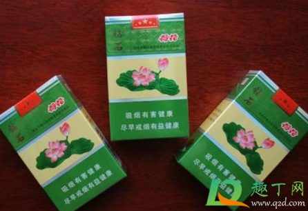 钻石荷花烟嘴中的绿线是啥