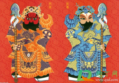 门神贴多高合适