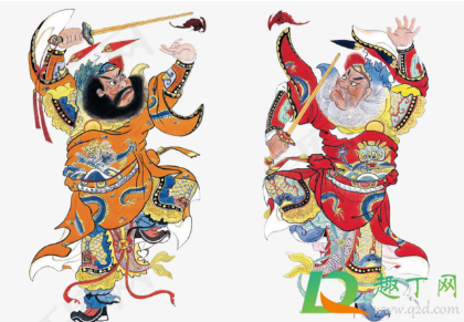 门神只能贴大门吗