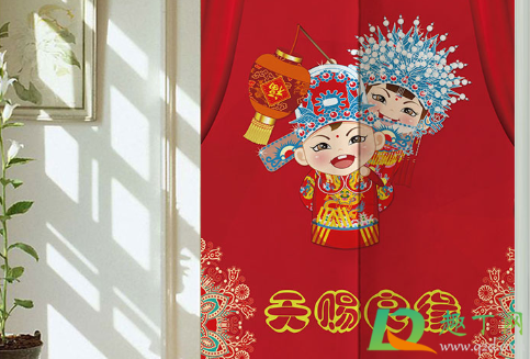 结婚挂门帘需要多大的孩子