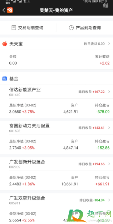 基金红的为什么收益还是负数