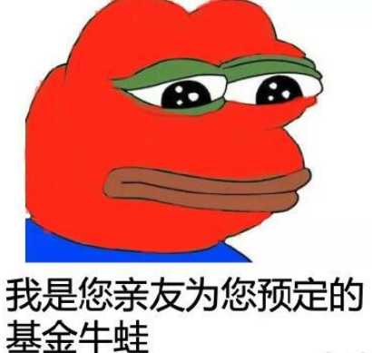 基金牛蛙什么梗