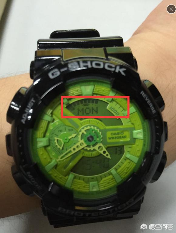 G-shock上的1/1000是什么意思?