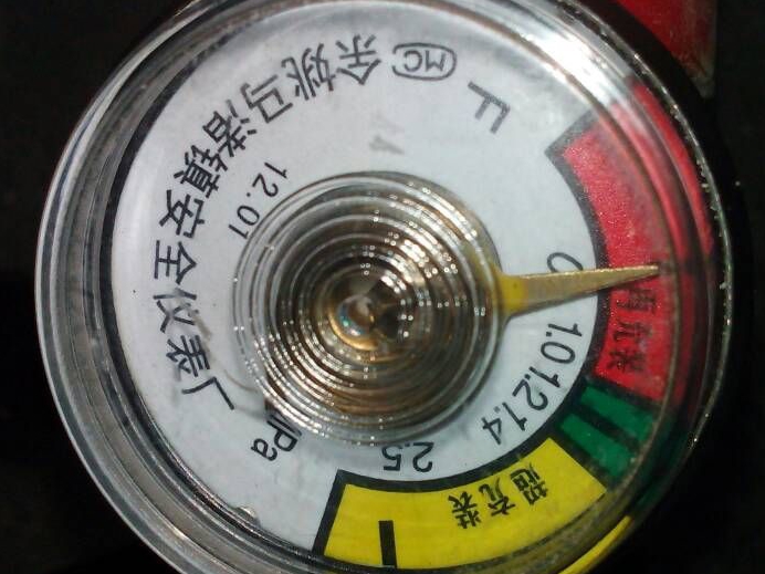 灭火器上压力表的作用