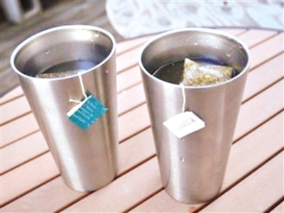 不锈钢杯可以泡茶吗