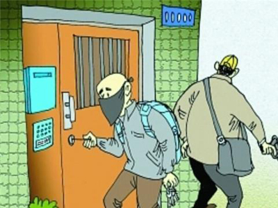 房顶或地下通道入室盗窃