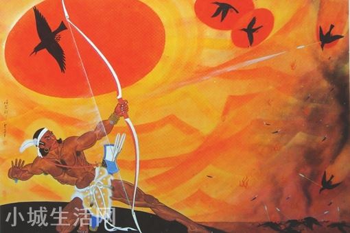 大羿射日还是后羿射日?