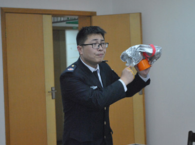 防煙面具的放置