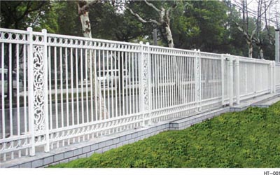 pvc围墙栅栏价格